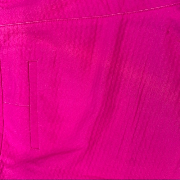 Lilly Pulitzer Women’s Hot Pink Ribbed Shorts Size 10 - Picture 9 of 10